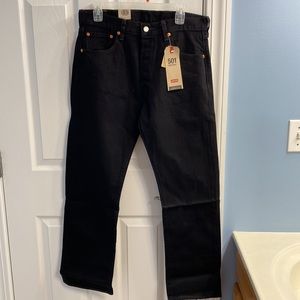Levi’s black 501 Original Fit Men’s Jeans
